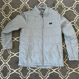 Travis Mathew light grey full zip full zip jacket sz Large EUC